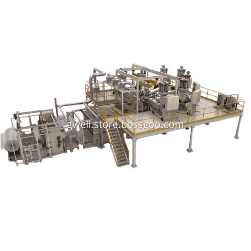 CPP CPE cast film extrusion line